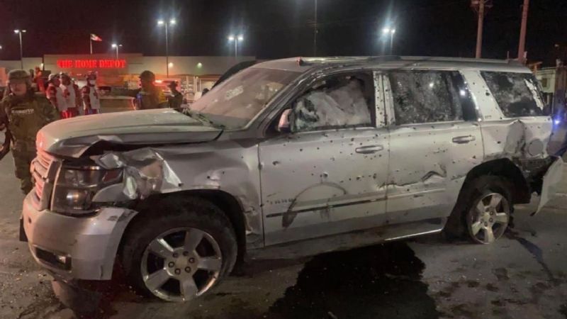 Balaceras y bloqueos en Matamoros dejan dos policías y un militar heridos