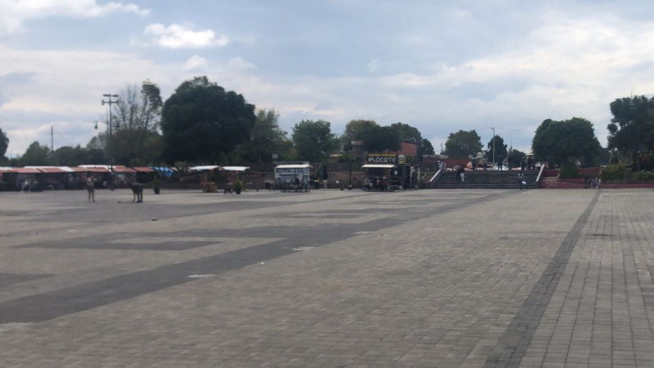 Ayuntamiento de San Pedro Cholula efectuó un retiro pacifico de los remolques comerciales del Parque Soria 