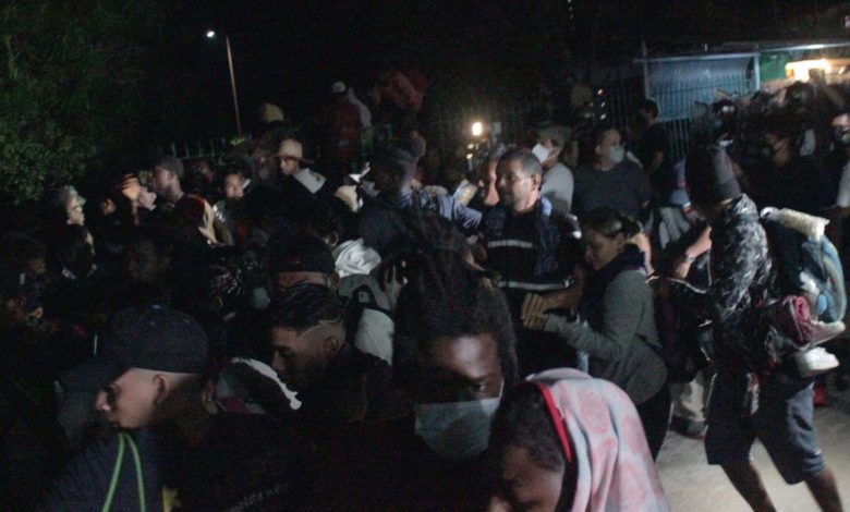 Entre tocamientos y abusos la Guardia Nacional disuelve cuarta caravana migrante en Chiapas (Video)