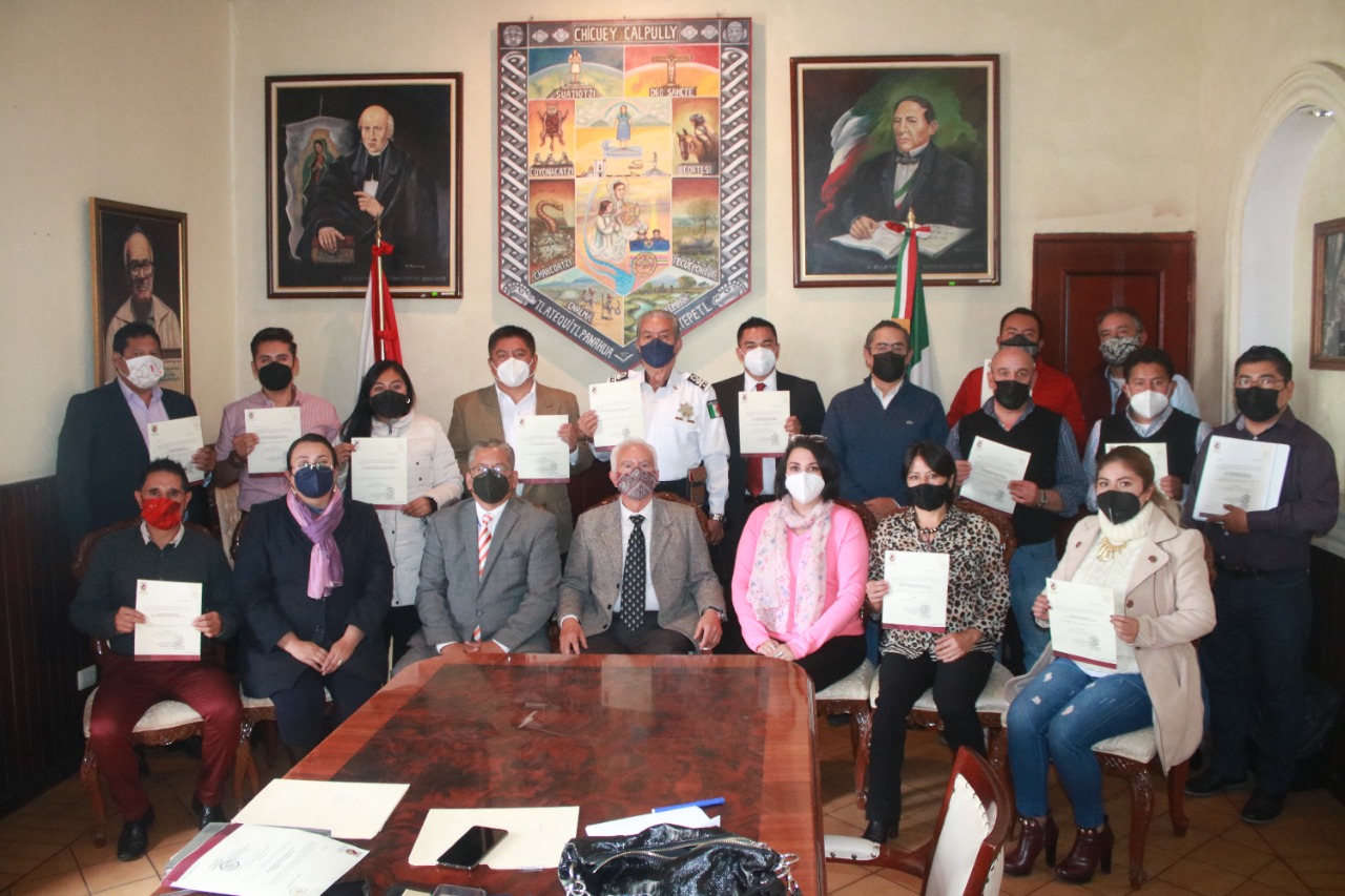 Integran Ayuntamiento de Chiautempan profesionistas con experiencia y amplia trayectoria en la administración pública