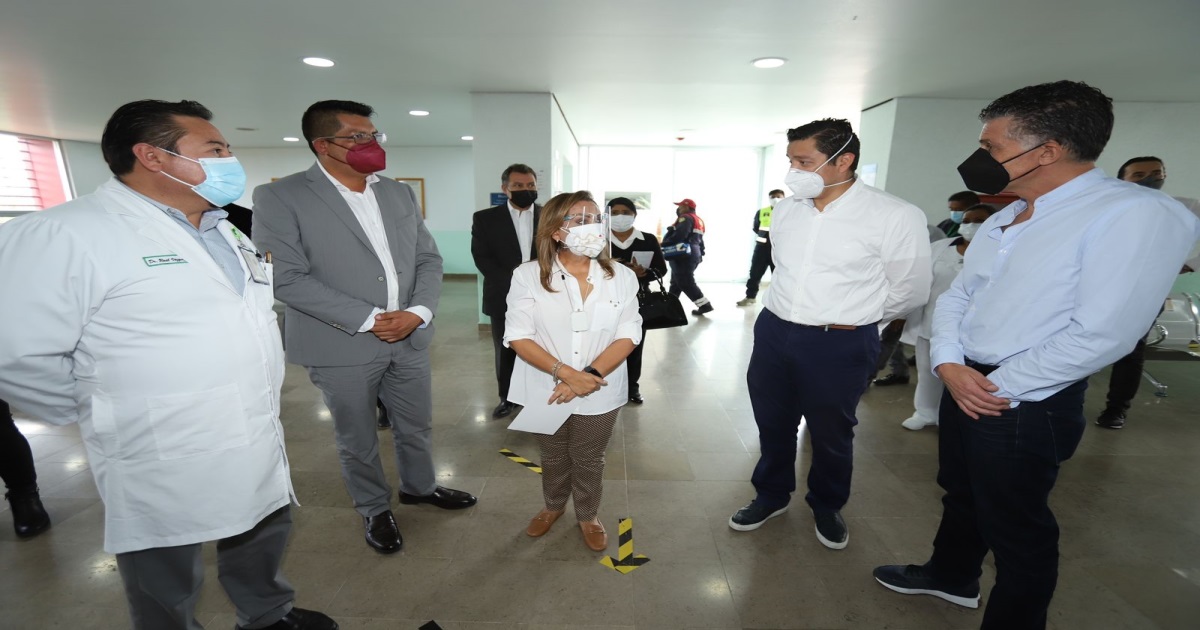 Supervisa Lorena Cuéllar 4 hospitales de Tlaxcala