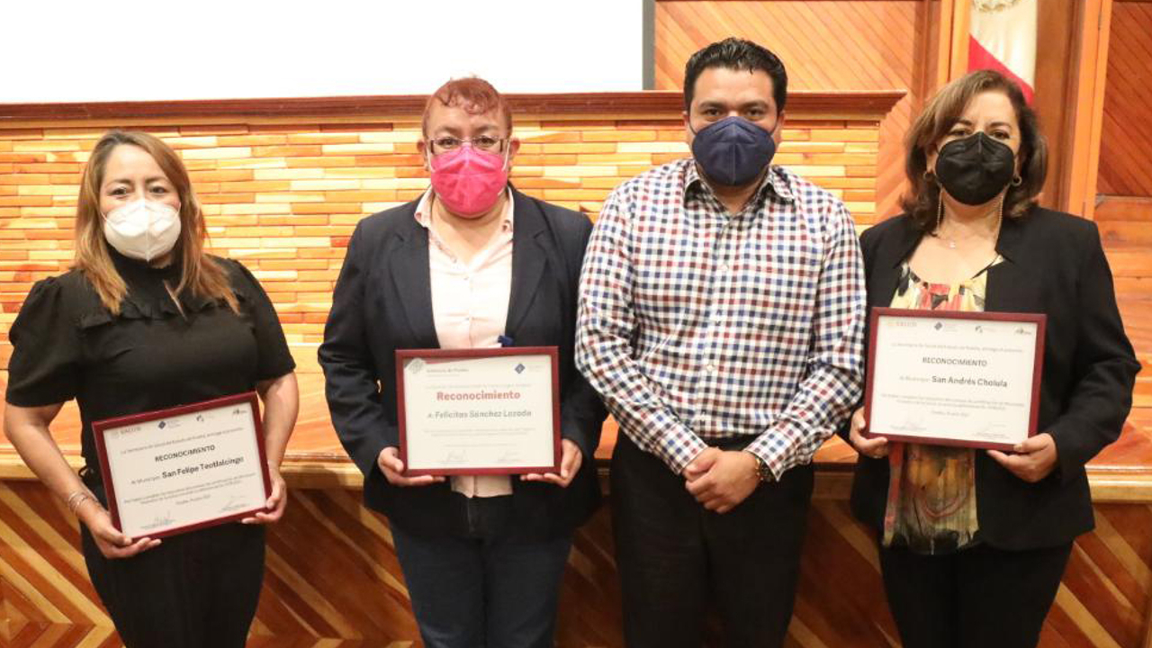 San Andrés Cholula es reconocido como un municipio Promotor de la Salud 