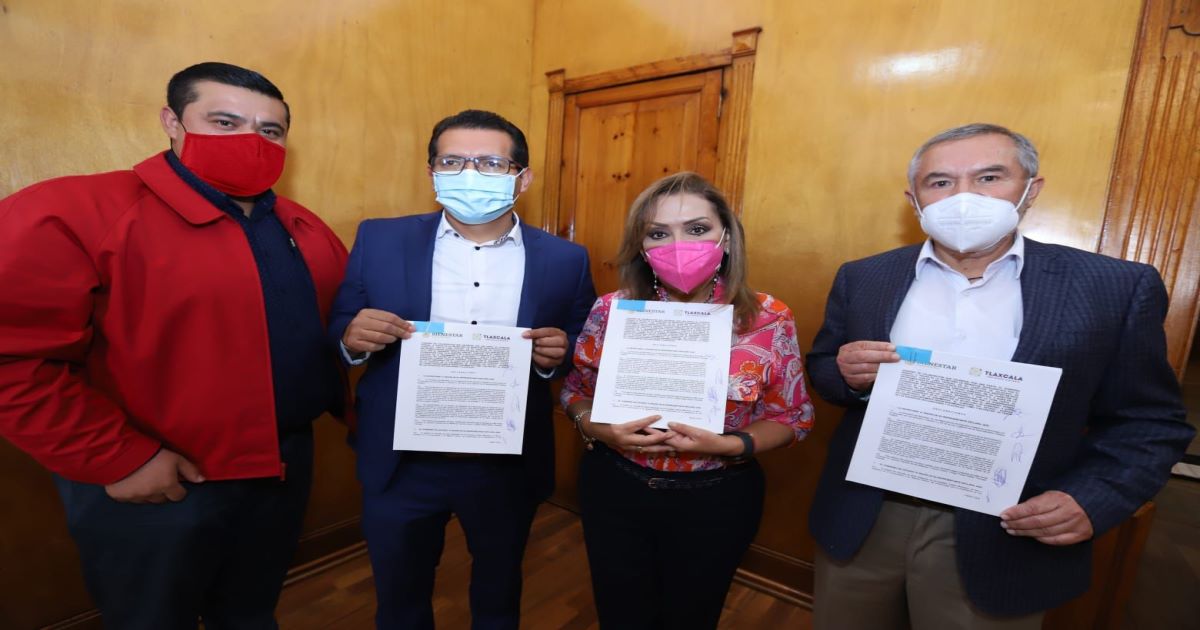 Gobiernos estatal y federal acuerdan trabajar juntos para dignificar las condiciones de vida de los tlaxcaltecas