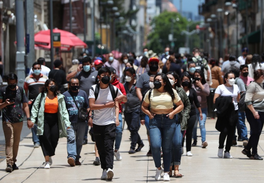 México registra 14,828 contagios más por Covid-19 y 730 decesos en las últimas horas