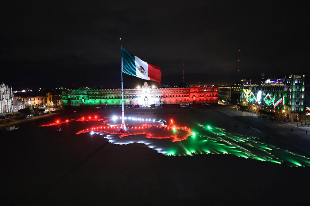 Cerrarán el Zócalo capitalino tras celebración del Grito de Independencia