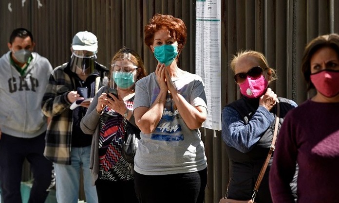 México registra un descenso en el número de contagios por Covid-19, con 4,161 nuevos casos