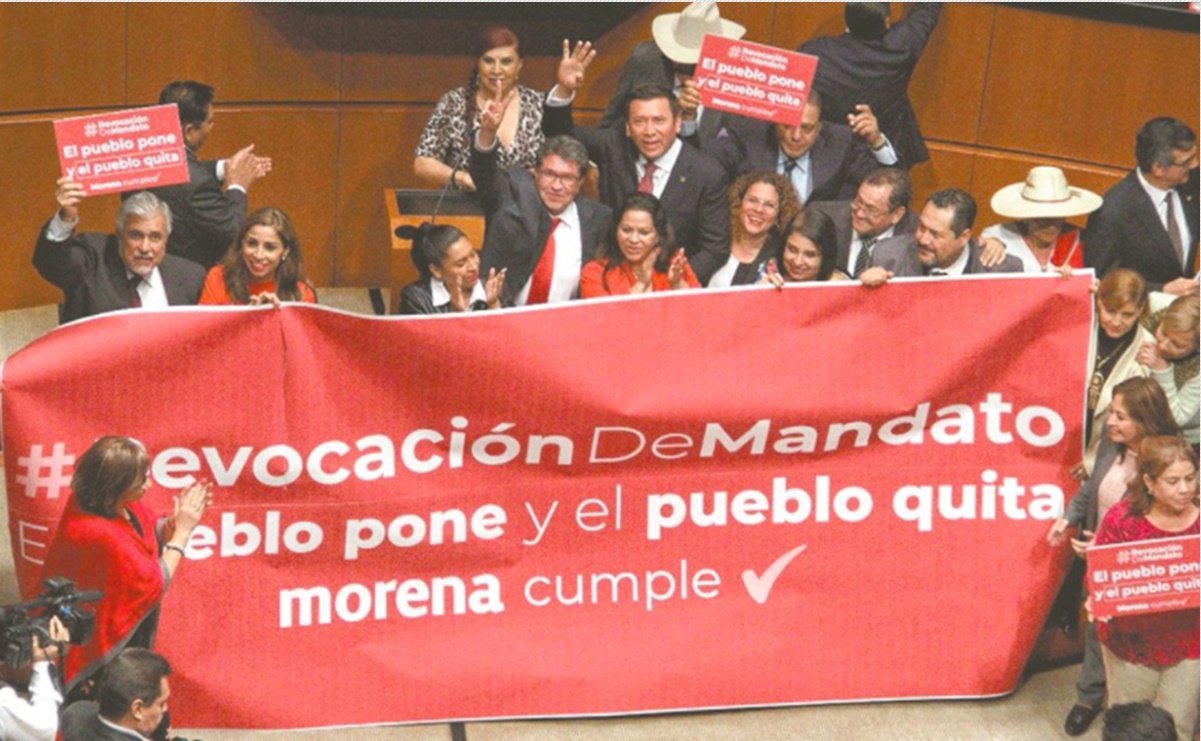 Ley de Revocación de Mandato es publicada en el DOF