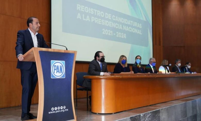 Marko Cortés se presenta como único candidato y se perfila para ser reelecto líder del PAN
