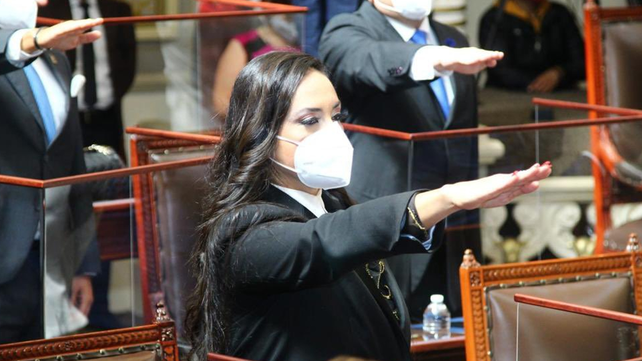 Aurora Sierra rindió protesta como diputada local del Distrito de Cholula de Rivadavia