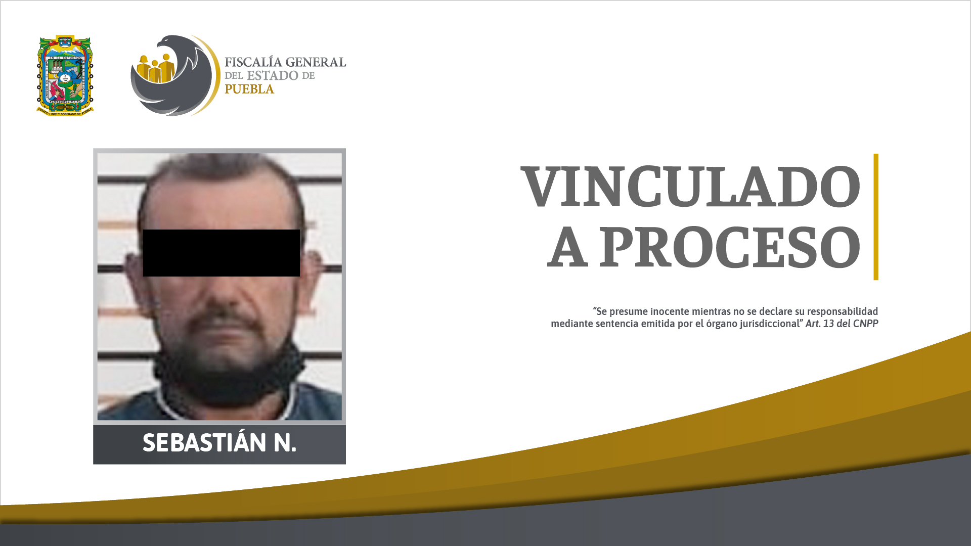 Sebastián N. presunto homicida vinculado a proceso; se escondía en en Cabo San Lucas