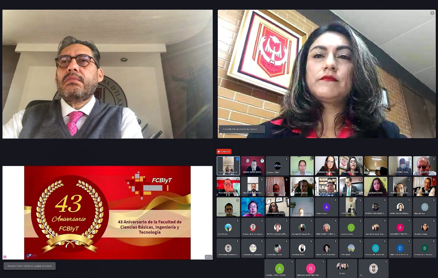 Celebra aniversario Facultad de Ciencias Básicas, Ingeniería y Tecnología de la UATx