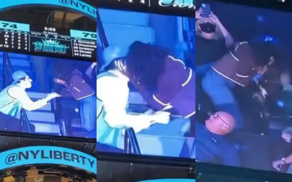 Mujer rechaza propuesta de matrimonio durante juego de la WNBA