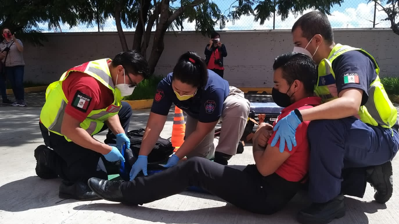 San Andrés Cholula se sumó a una nueva edición del Simulacro Nacional