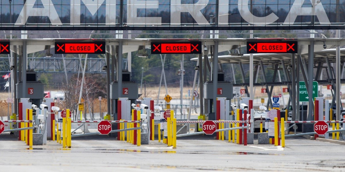 El cierre parcial de fronteras de México y Canadá con EU permanecerá hasta el 21 de octubre