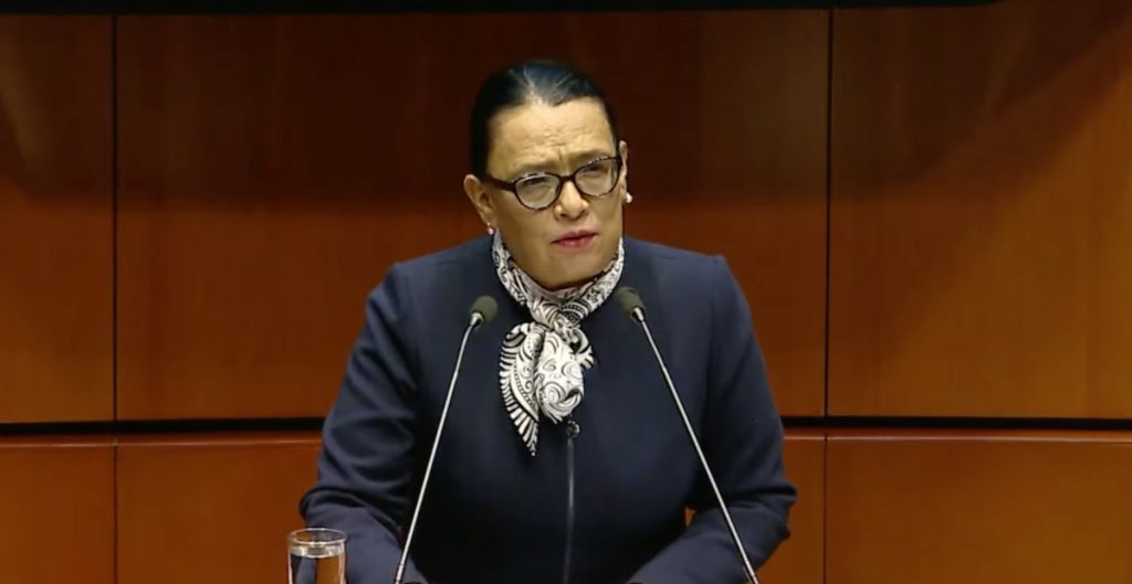 Rosa Icela titular de la SSPC reconoce aumento de feminicidios en México 