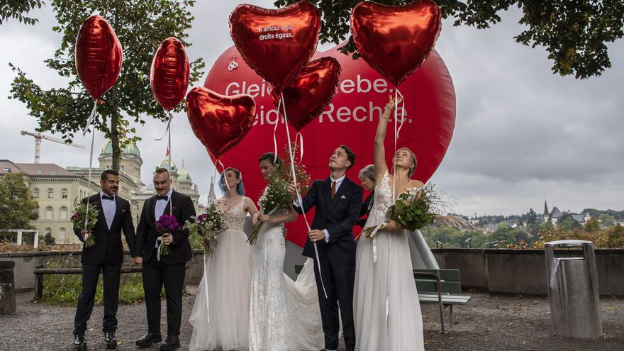 Suiza aprueba el matrimonio entre personas del mismo sexo