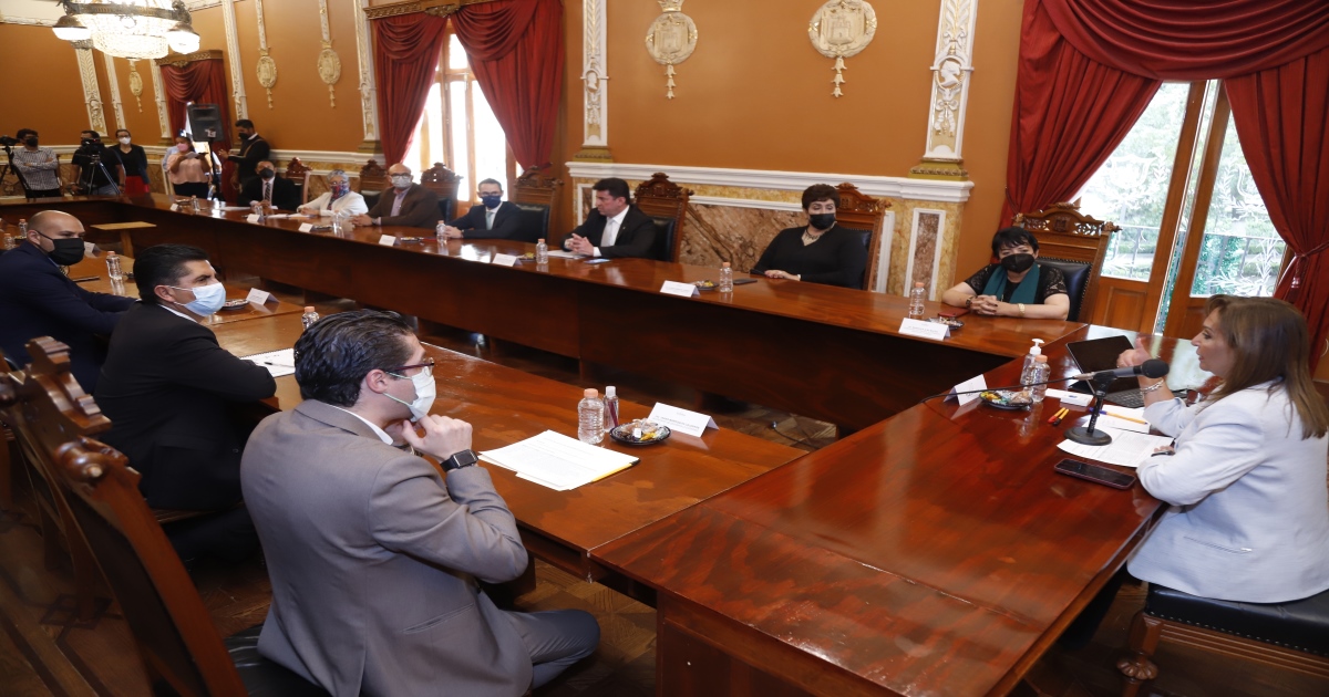 Gobernadora Lorena Cuéllar se reúne con representantes de cámaras y asociaciones empresariales de Tlaxcala
