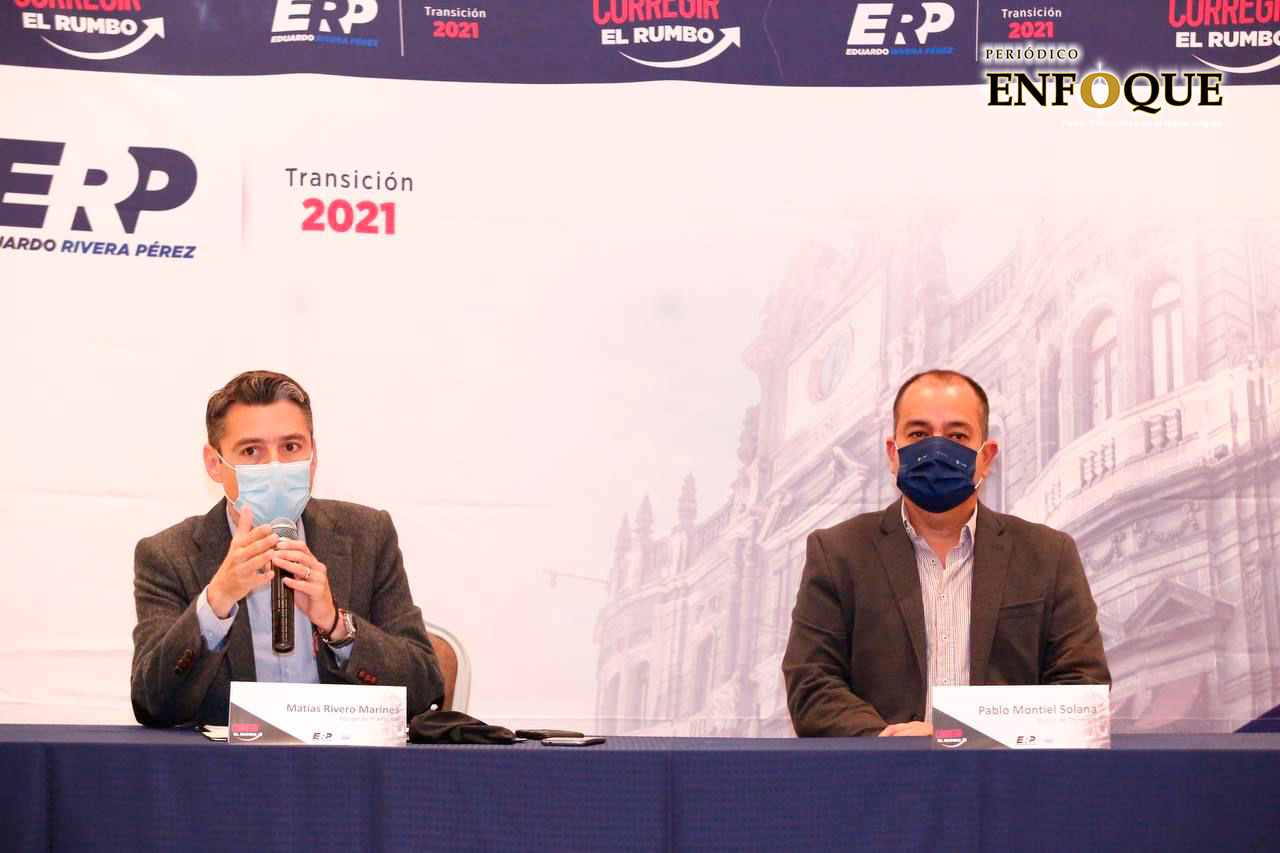 Acusa equipo de Eduardo Rivera falta de claridad en recursos que recibirán