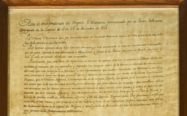 Acta de Independencia no se firmó el 28 de septiembre, sino en octubre: Jaime del Arenal Fenochio