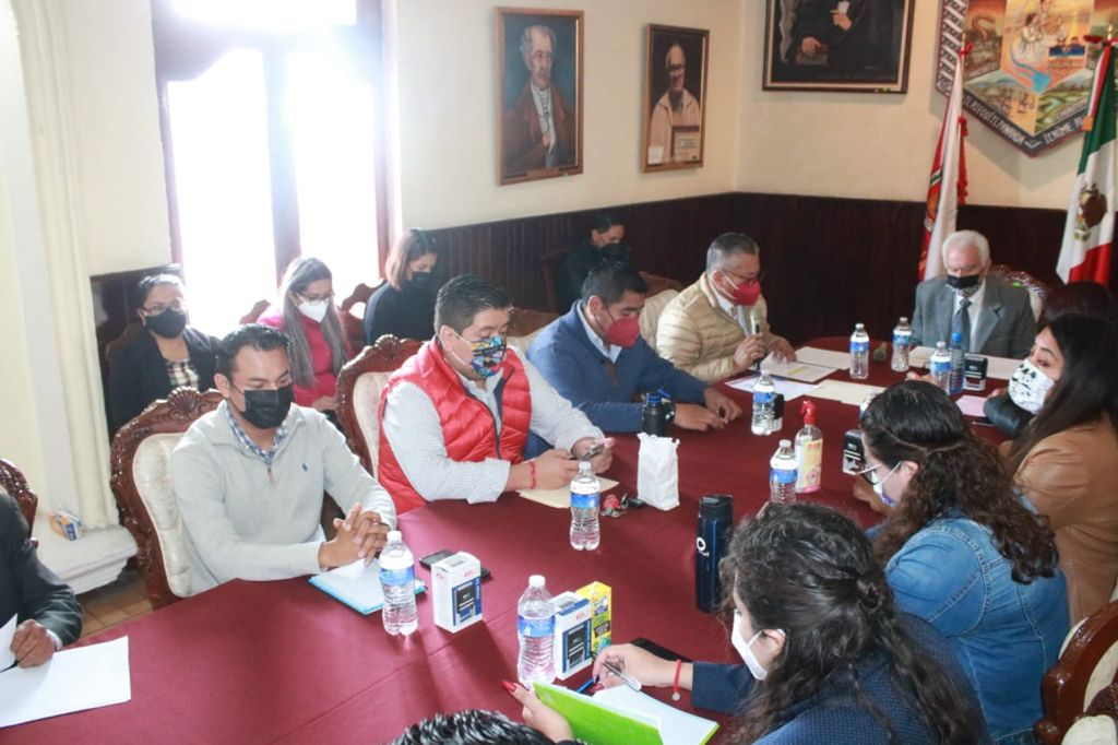 Analizan Regidores de la Comisión de Hacienda de Chiautempan Ley de Ingresos para el Ejercicio Fiscal 2022