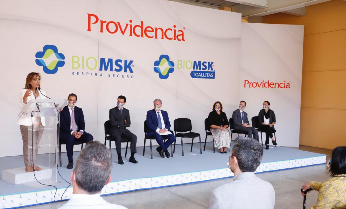 Inauguró gobernadora Lorena Cuéllar planta Biomsk de grupo Providencia