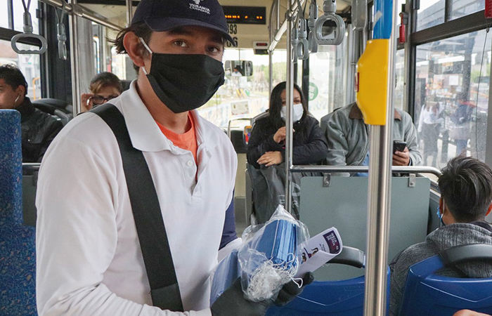 En Querétaro será obligatorio el uso de cubrebocas en el transporte público