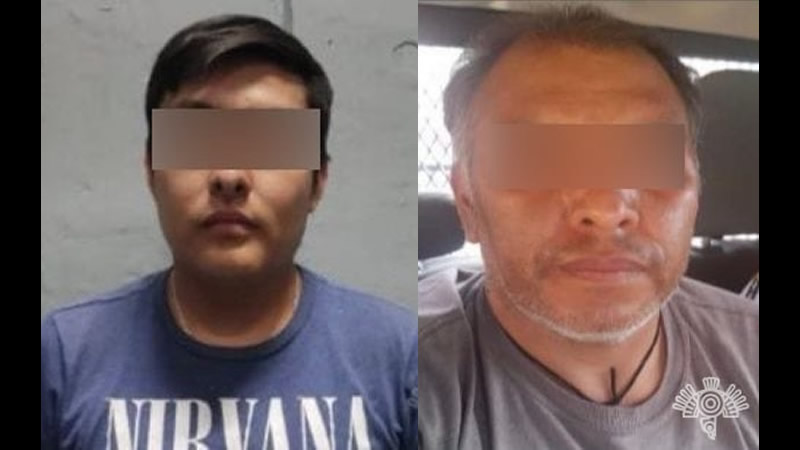 Eduardo N. y Marvin Asael N. son detenidos por la compra - venta de droga en el municipio de Atlixco