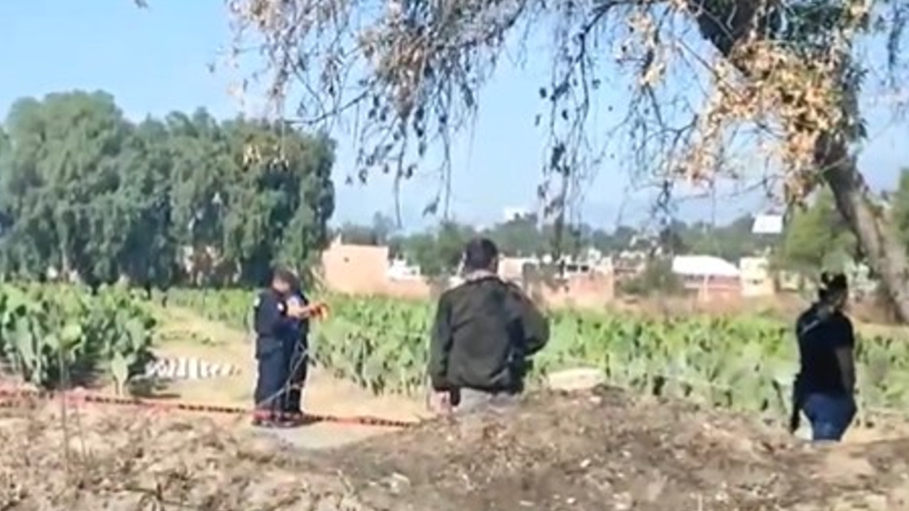 En Coronango fue hallado un cadáver encobijado 