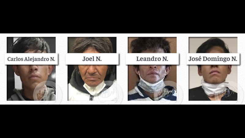 Sujetos son vinculados a proceso por distintos robos en la ciudad de Puebla