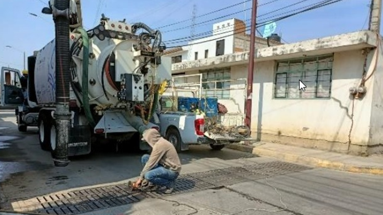 En San Pedro Cholula ya iniciaron los trabajos preventivos en esta época de lluvias