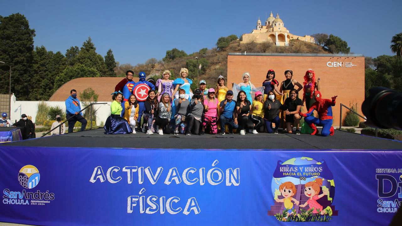 Inició en San Andrés Cholula el programa de actividades “Niñas y Niños Hacia el Futuro”