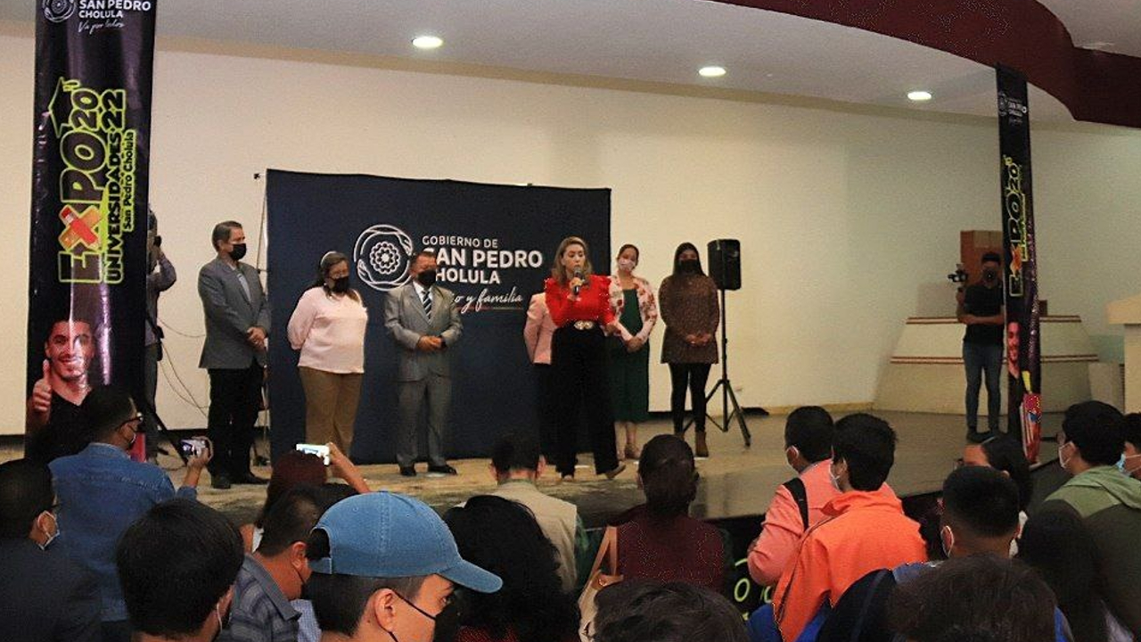 San Pedro Cholula acogió la Expo Universidades 2022