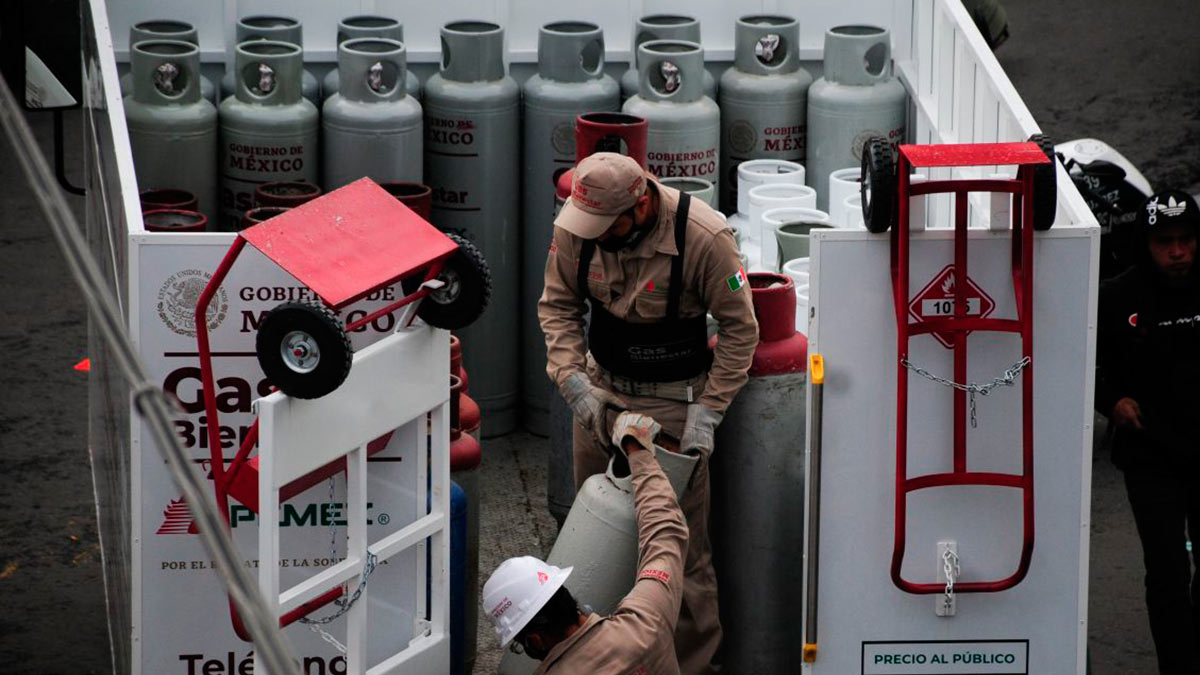 Van tres semanas a la baja los precios máximos del gas LP en el centro de la República