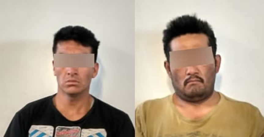 Detienen a dos hombres por robo de gas industrial en Tepeaca; estarían relacionados con otros delitos en la zona
