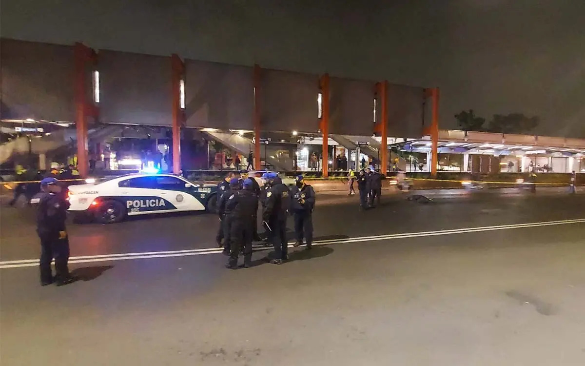 Arrollaron a 4 policías durante operativo en Calzada de Tlalpan