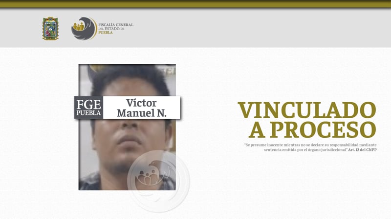 Víctor Manuel N. es enviado a prisión tras disparar y asesinar a un hombre en Tlaxcalancingo