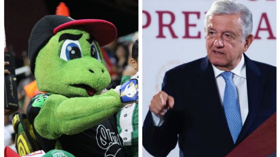 AMLO reprueba (pero justifica) uso de helicóptero de la Marina para transportar mascota de béisbol