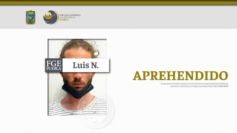 Detienen al presunto homicida del dueño del bar "La Mezca" en San Andrés Cholula