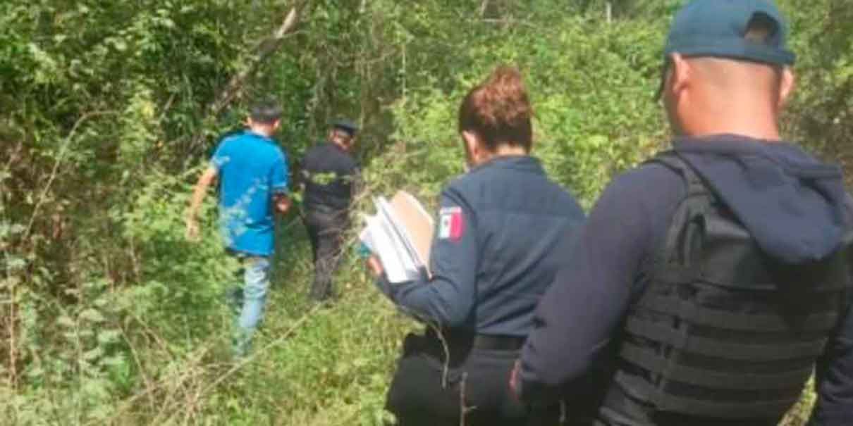 Hallan feto enterrado en una caja de zapatos en el municipio de Venustiano Carranza