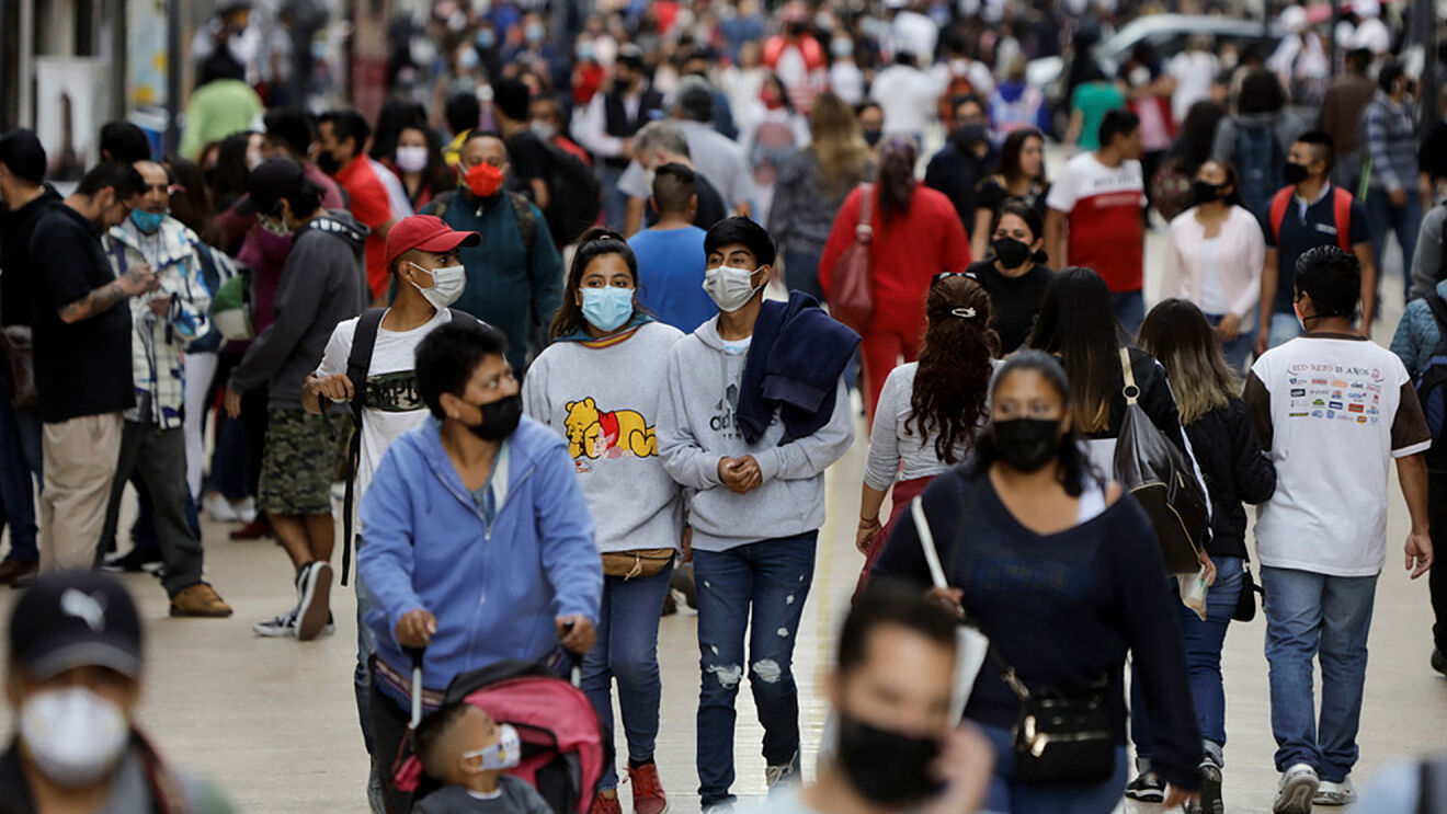 México registra el último día 8 mil 892 nuevos contagios y 65 muertes por Covid