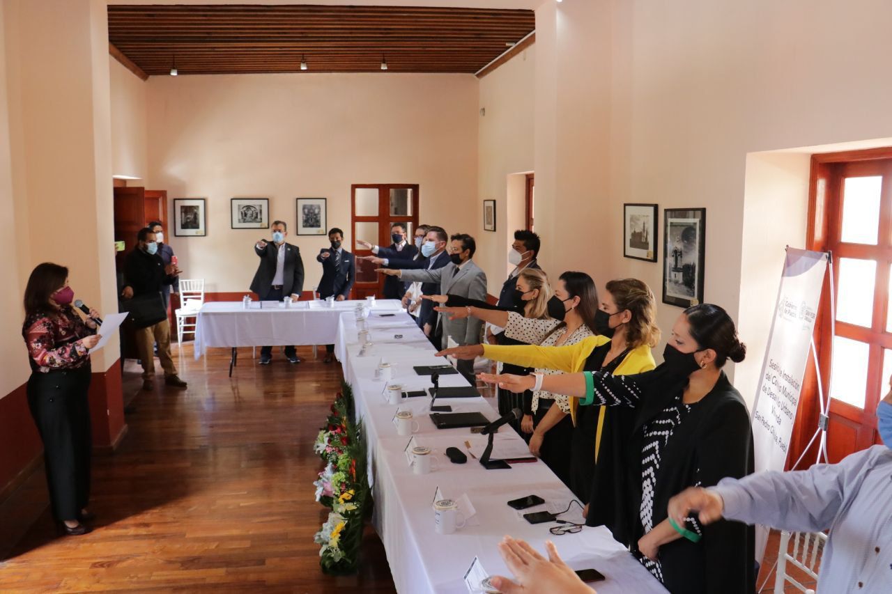 Instalan en San Pedro Cholula un Consejo Municipal de Desarrollo Urbano y Vivienda