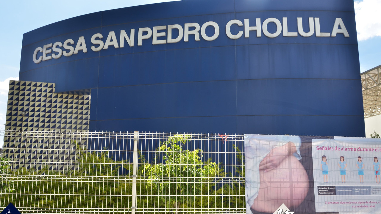 Falleció una persona afuera del CESSA de San Pedro Cholula 