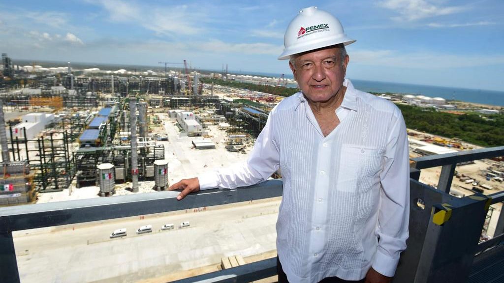 Reconoce AMLO incremento en el costo de construcción de refinería de Dos Bocas