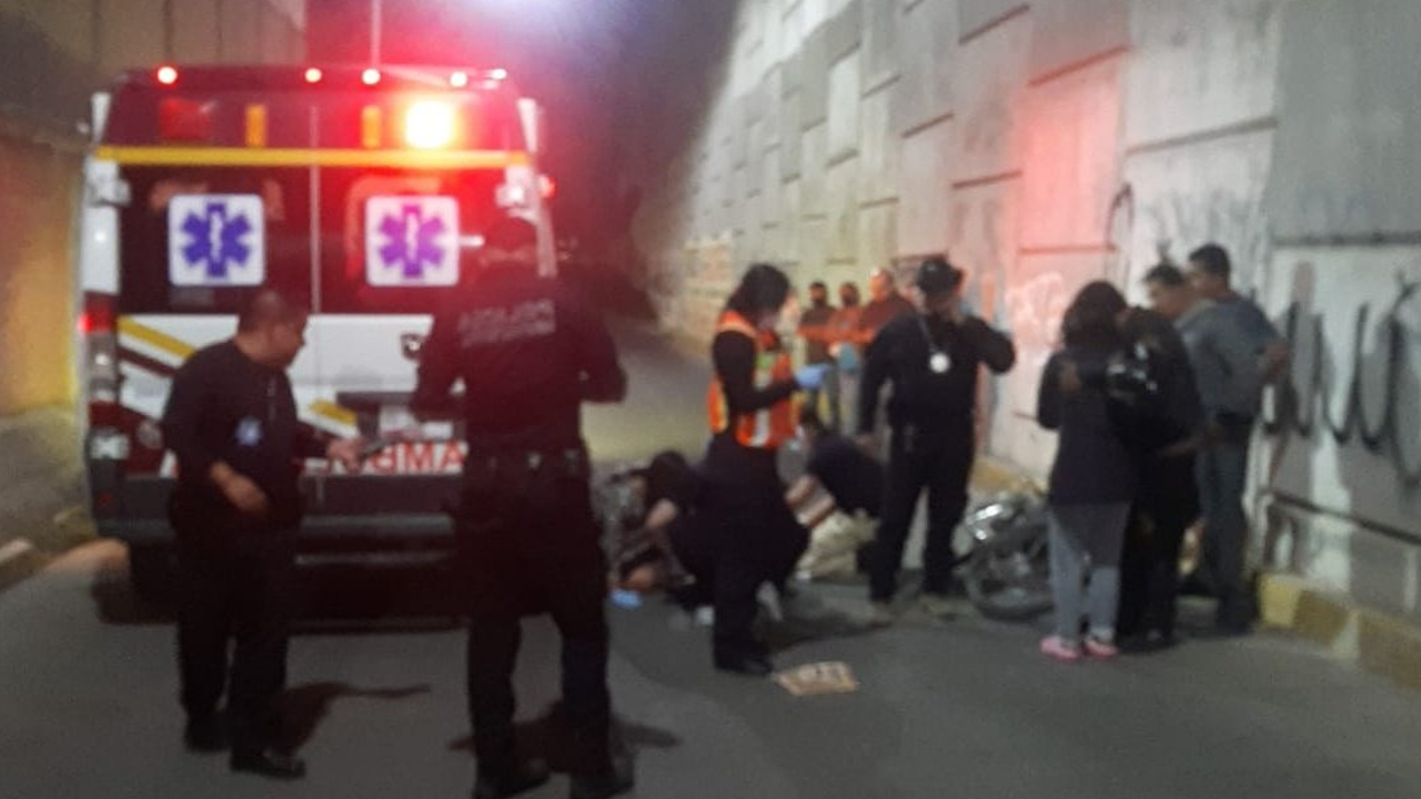 Cae un Ciclista de un puente del Periférico Ecológico 