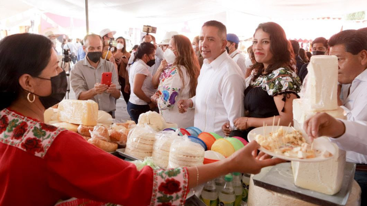¡Que no se te olvide! Ya inició la Feria del Queso en Santa María Tonanzintla