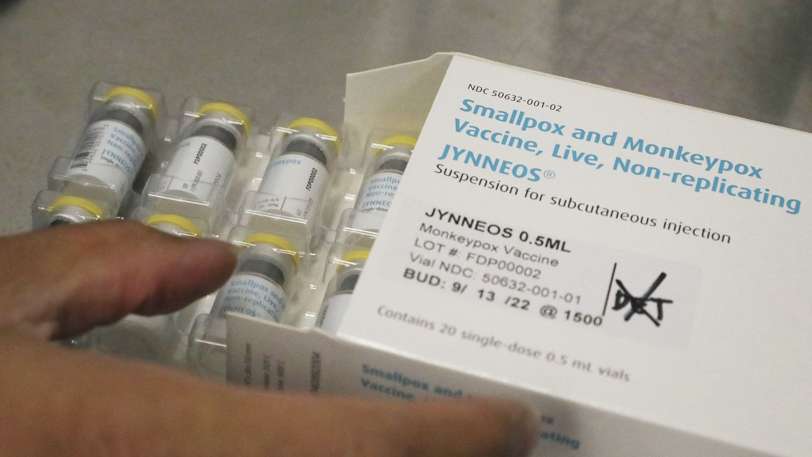 Aplicará Texas cerca de 15 mil vacunas contra viruela símica