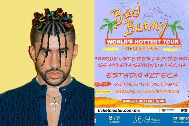 Estadio Azteca confirma clonación de boletos para concierto de Bad Bunny; pide dirigir quejas  a Ticketmaster
