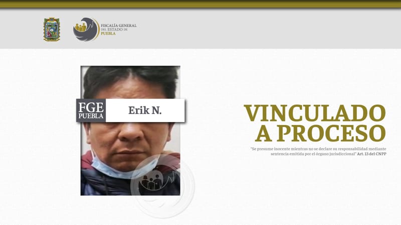 Erik N. es enviado a prisión por abusar de las hijas de su pareja de 14 y 18 años en Hueyotlipan