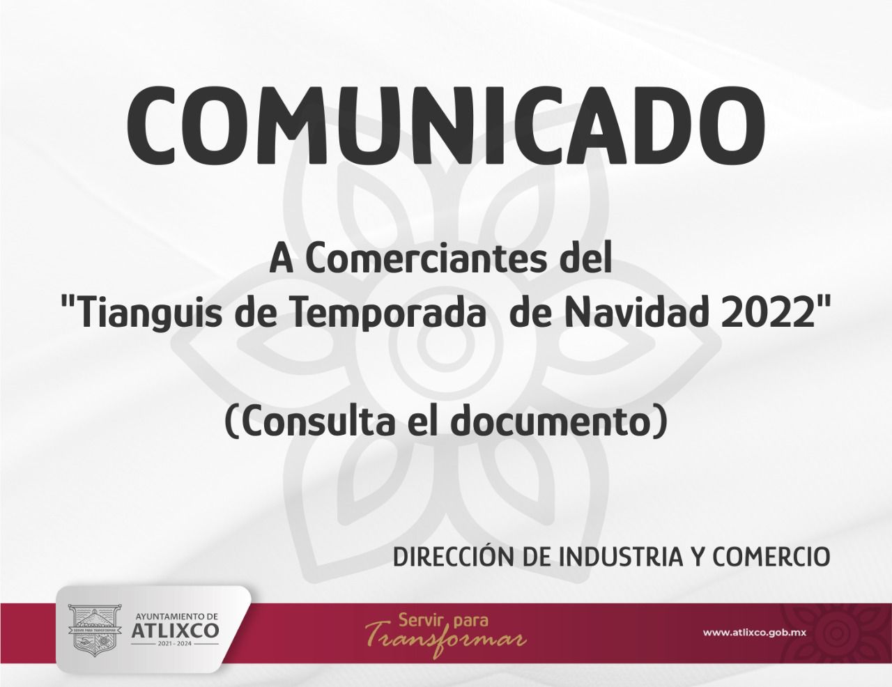 Ayuntamiento de Atlixco emite estas reglas para comercio por temporada navideña 2022