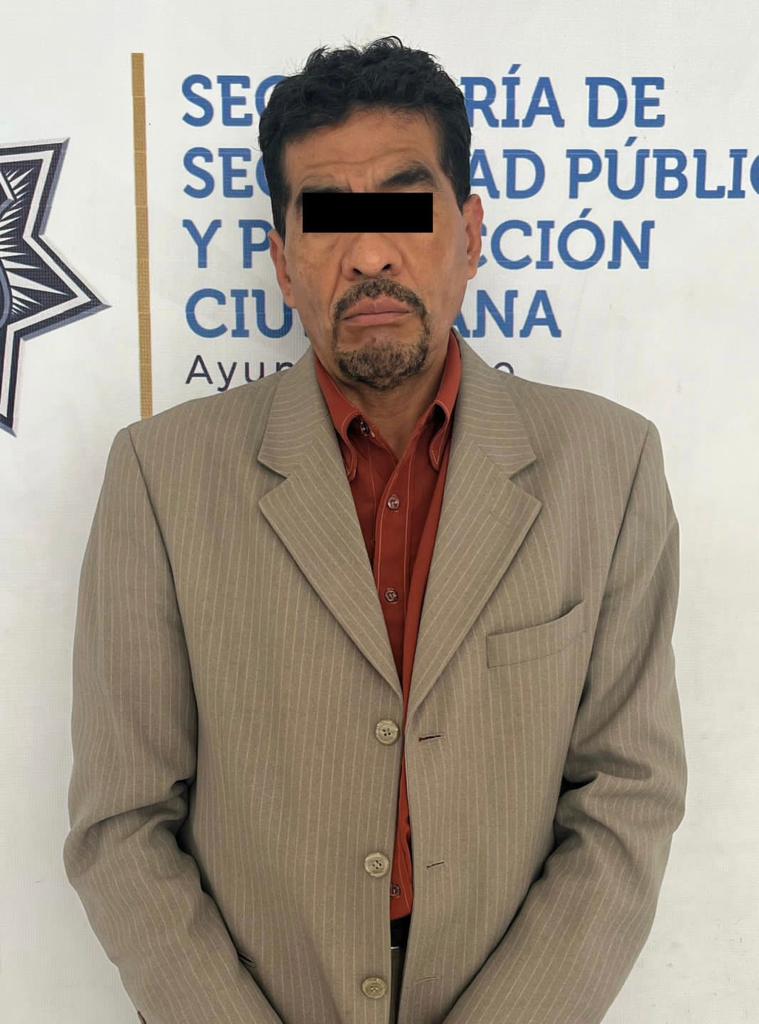 Detiene policía de San Andrés Cholula a presunto responsable de robo